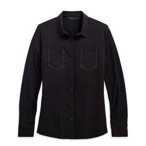 Harley-Davidson Women's Stretch Rayon Shirt Size S